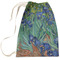 Irises (Van Gogh) Large Laundry Bag - Front View