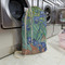 Irises (Van Gogh) Large Laundry Bag - In Context