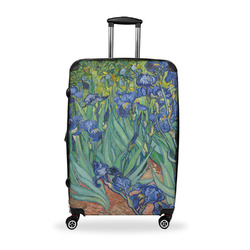 Irises (Van Gogh) Suitcase - 28" Large - Checked