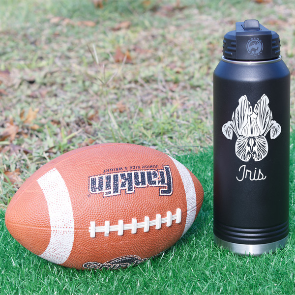 Irises (Van Gogh) Laser Engraved Water Bottles - In Context