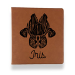 Irises (Van Gogh) Leather Binder - 1" - Rawhide