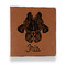 Irises (Van Gogh) Leather Binder - 1" - Rawhide