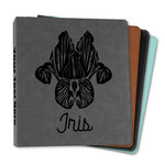 Irises (Van Gogh) Leather Binder - 1"