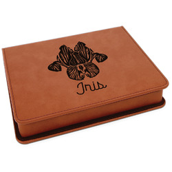 Irises (Van Gogh) Leatherette 4-Piece Wine Tool Set