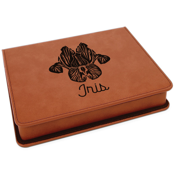 Custom Irises (Van Gogh) Leatherette 4-Piece Wine Tool Set