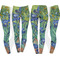 Irises (Van Gogh) Leggings Turn Around - Apvl
