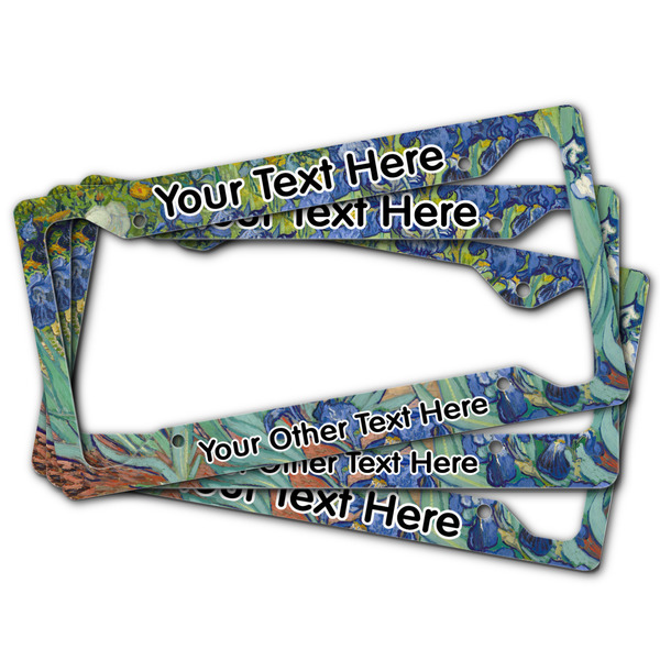 Irises (Van Gogh) License Plate Frames - (PARENT MAIN)