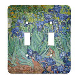 Irises (Van Gogh) Light Switch Cover (2 Toggle Plate)