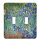 Irises (Van Gogh) Light Switch Cover (2 Toggle Plate)