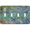 Irises (Van Gogh) Light Switch Cover (4 Toggle Plate)