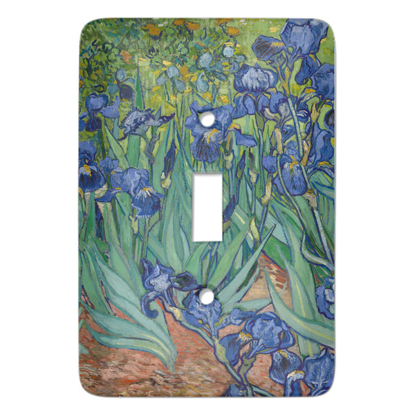 Custom Irises (Van Gogh) Light Switch Cover (Single Toggle)
