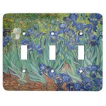 Irises (Van Gogh) Light Switch Cover (3 Toggle Plate)