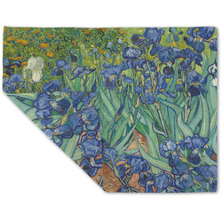 Irises (Van Gogh) Double-Sided Linen Placemat - Single