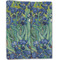 Irises (Van Gogh) Linen Placemat - Folded Half (double sided)