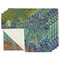 Irises (Van Gogh) Linen Placemat - MAIN Set of 4 (single sided)