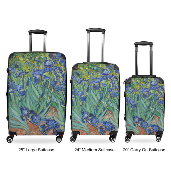 Irises (Van Gogh) Luggage Bags all sizes - With Handle