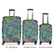 Irises (Van Gogh) Luggage Bags all sizes - With Handle