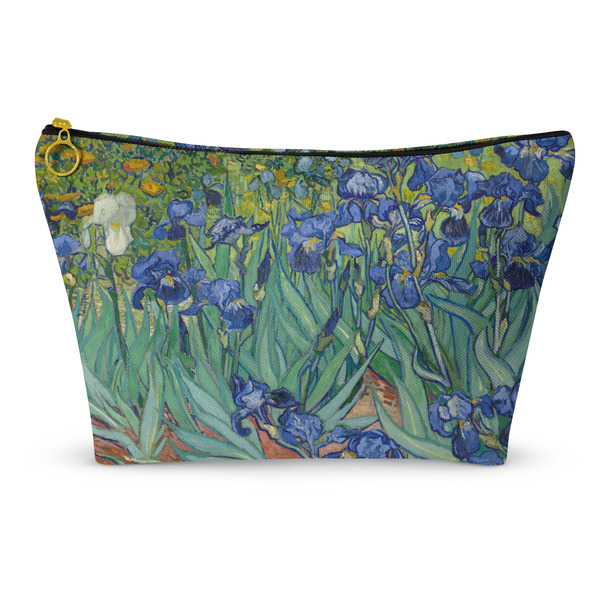 Custom Irises (Van Gogh) Makeup Bag - Large - 12.5"x7"