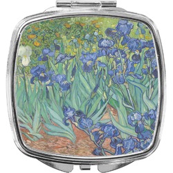 Irises (Van Gogh) Compact Makeup Mirror