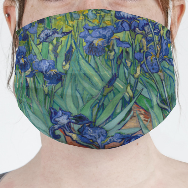 Custom Irises (Van Gogh) Face Mask Cover