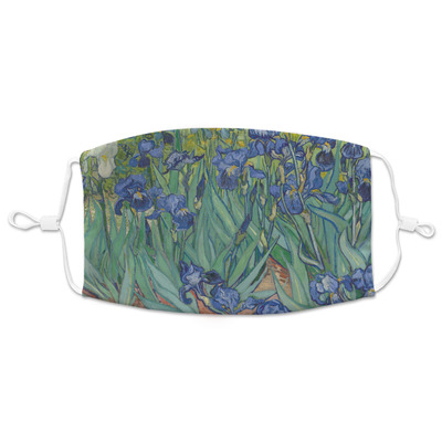 Irises (Van Gogh) Adult Cloth Face Mask - XLarge