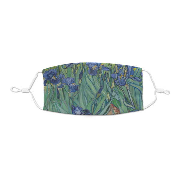 Custom Irises (Van Gogh) Kid's Cloth Face Mask - XSmall