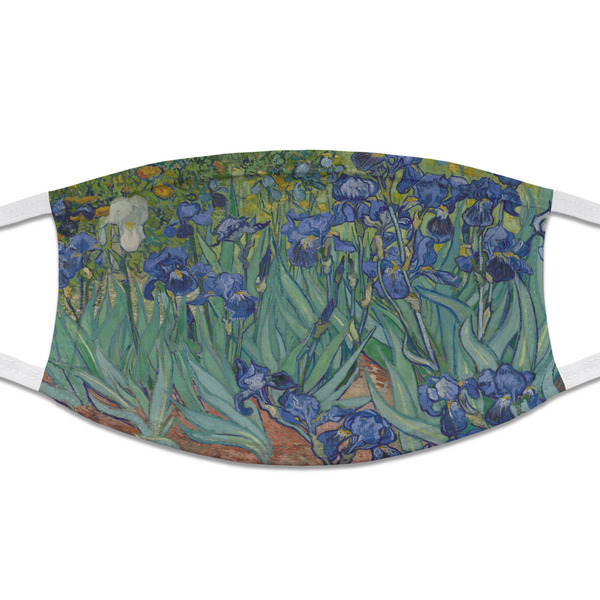 Custom Irises (Van Gogh) Cloth Face Mask (T-Shirt Fabric)