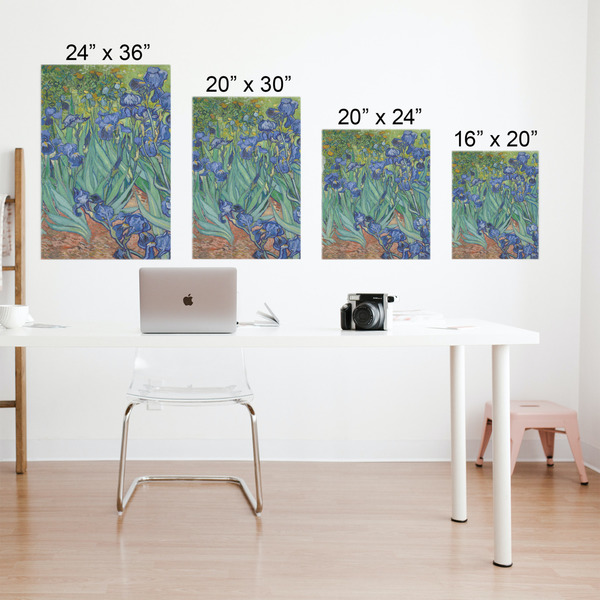 Irises (Van Gogh) Matte Poster - Sizes