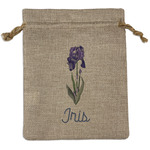 Irises (Van Gogh) Burlap Gift Bag