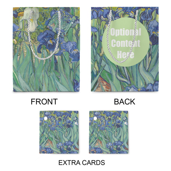 Irises (Van Gogh) Medium Gift Bag - Approval