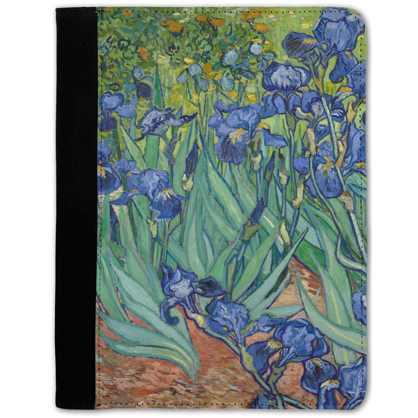 Custom Irises (Van Gogh) Notebook Padfolio - Medium