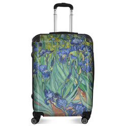 Irises (Van Gogh) Suitcase - 24"Medium - Checked