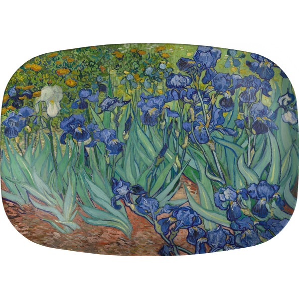 Custom Irises (Van Gogh) Melamine Platter