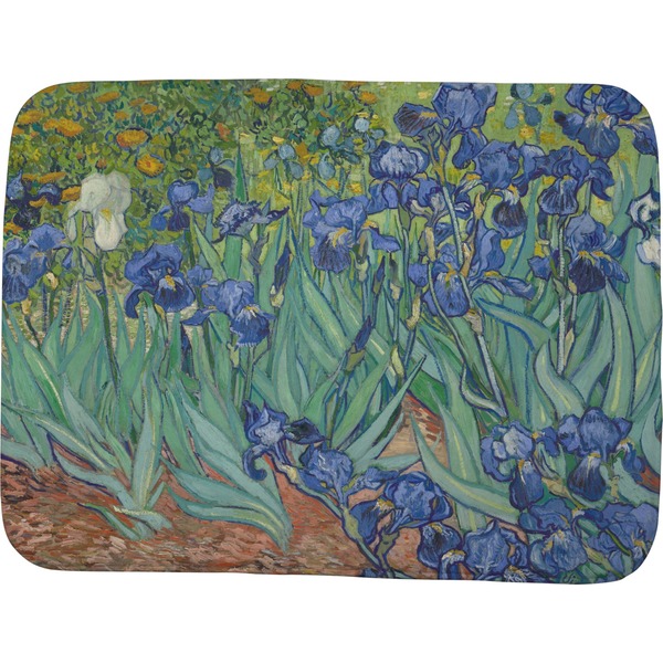 Custom Irises (Van Gogh) Memory Foam Bath Mat - 48"x36"
