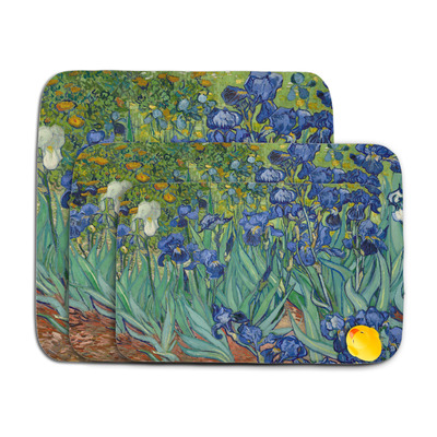 Irises (Van Gogh) Memory Foam Bath Mat