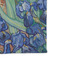 Irises (Van Gogh) Microfiber Dish Rag - DETAIL