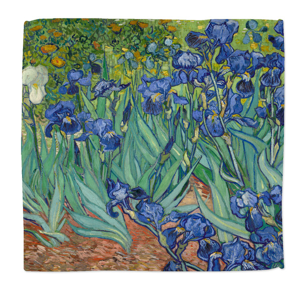 Custom Irises (Van Gogh) Microfiber Dish Rag