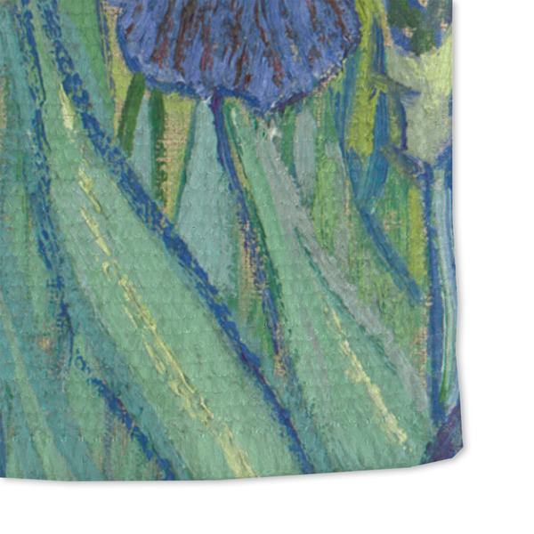 Irises (Van Gogh) Microfiber Dish Towel - DETAIL