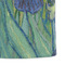 Irises (Van Gogh) Microfiber Dish Towel - DETAIL