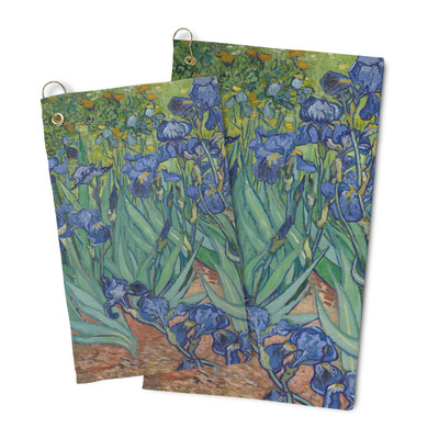 Irises (Van Gogh) Microfiber Golf Towel