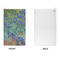 Irises (Van Gogh) Microfiber Golf Towels - APPROVAL