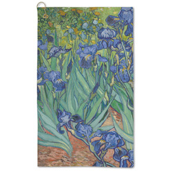 Irises (Van Gogh) Microfiber Golf Towel - Large