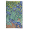 Irises (Van Gogh) Microfiber Golf Towels - FRONT