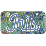 Irises (Van Gogh) Mini/Bicycle License Plate (2 Holes)