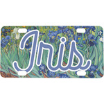 Irises (Van Gogh) Mini/Bicycle License Plate