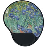 Irises (Van Gogh) Mouse Pad with Wrist Support