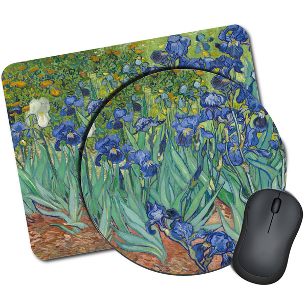 Custom Irises (Van Gogh) Mouse Pad