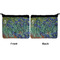 Irises (Van Gogh) Neoprene Coin Purse - Front & Back (APPROVAL)