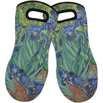 Irises (Van Gogh) Neoprene Oven Mitts - Set of 2