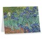 Irises (Van Gogh) Note Card - Main